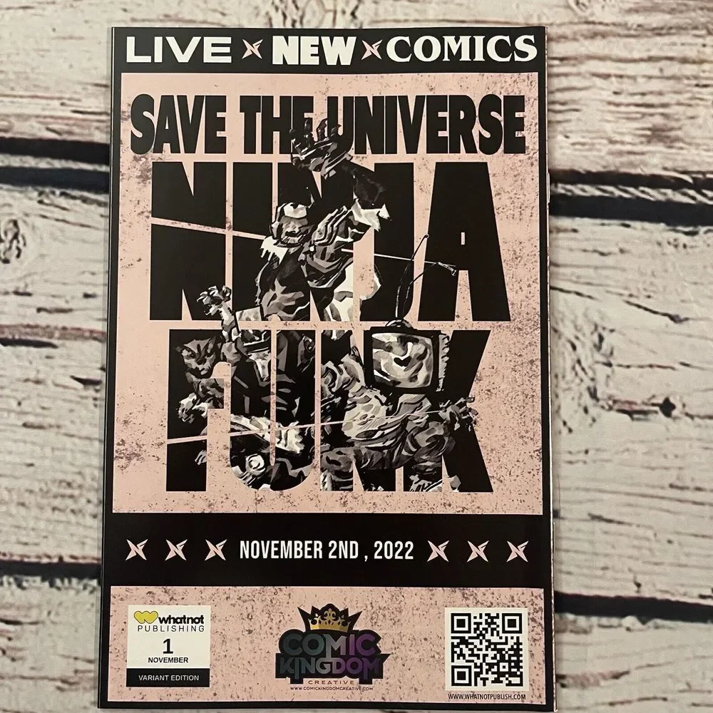 NINJA FUNK #1 CK Exclusive KAEL NGU Virgin Variant‎ Cover Comic Lot of 2